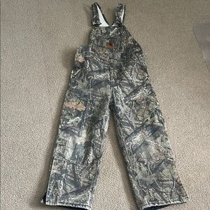 Carhartt Kids Camo Bib Overalls - Realtree Camouflage